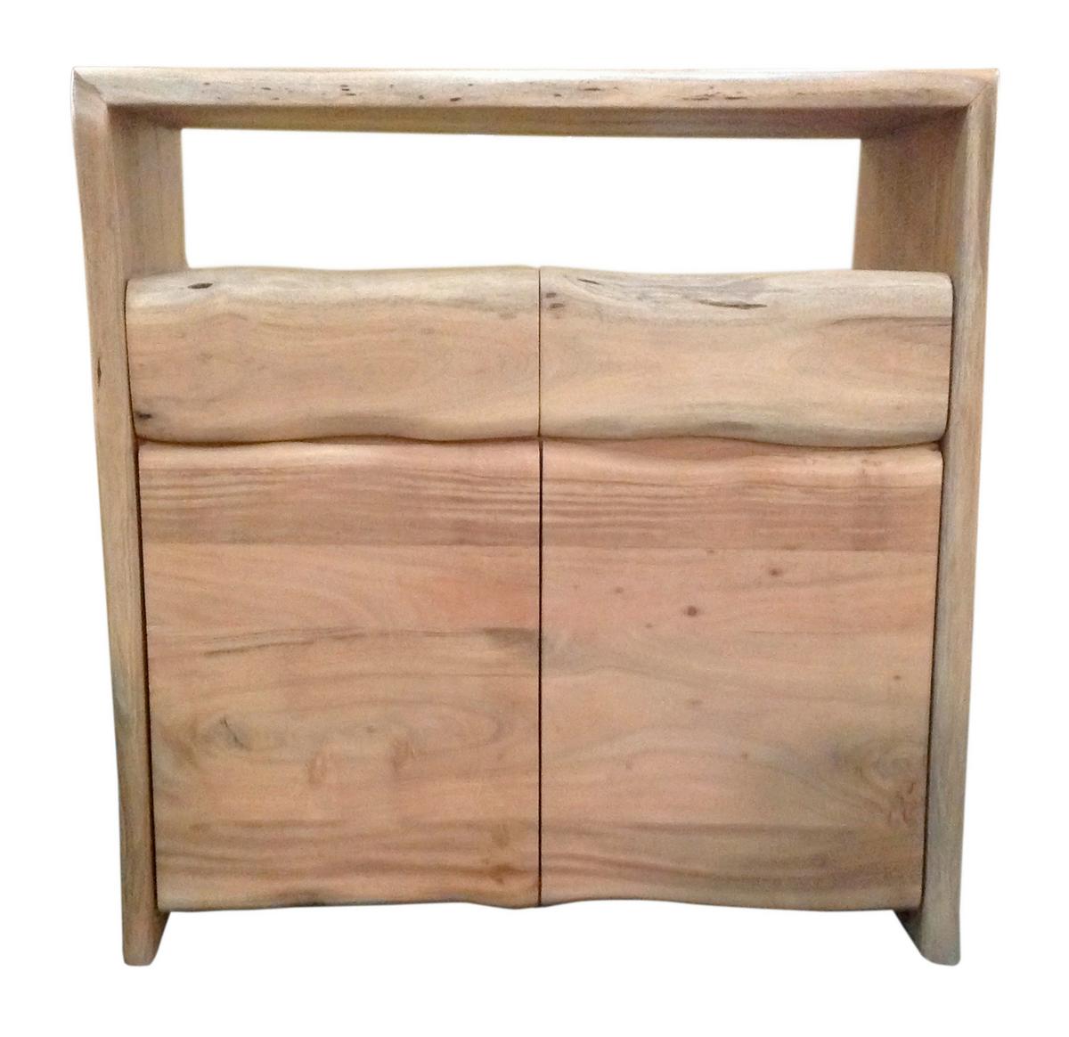 KOMMODE Naturfarben B: 90cm - Naturfarben, Design, Holz (90/90/40cm) - MID.YOU