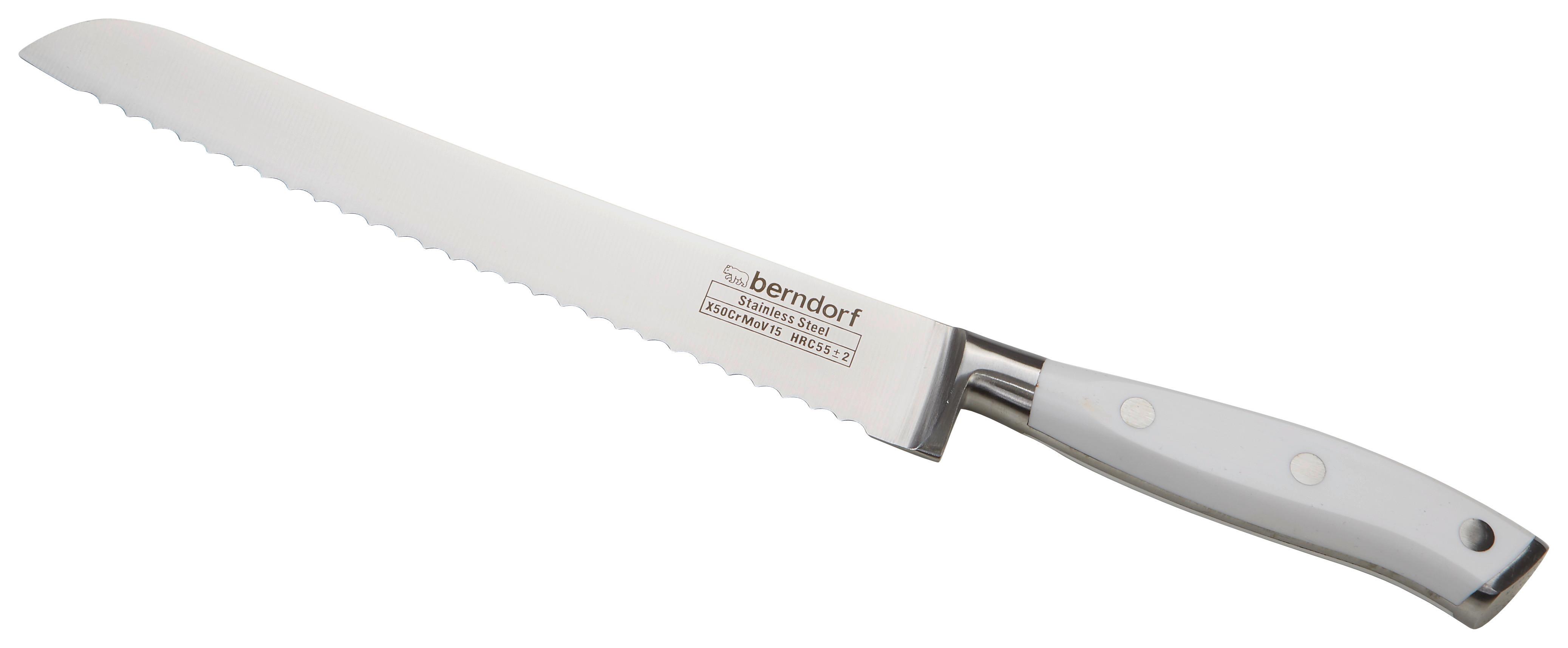 PROFI Brotmesser mit Wellenschliff 34 cm Brot Messer rostfrei Küchenmesser 