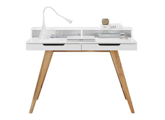 Písací Stôl Durham - hnedá/biela, Moderný, drevený materiál/drevo (110/85/58cm) - Mömax modern living Písací Stôl Durham - hnedá/biela, Moderný, drevený materiál/drevo (110/85/58cm) - Mömax modern living