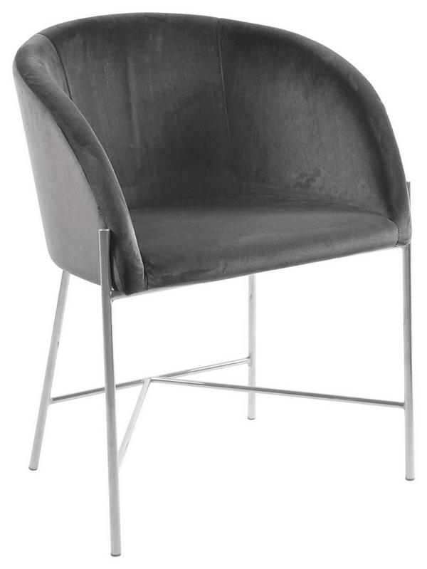 Eleganten Esszimmerstuhl in Dunkelgrau kaufen