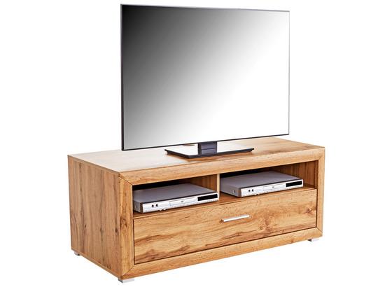 TV-Element Tizio - Eichefarben/Silberfarben, MODERN, Holzwerkstoff (125/48,4/49,5cm) TV-Element Tizio - Eichefarben/Silberfarben, MODERN, Holzwerkstoff (125/48,4/49,5cm)