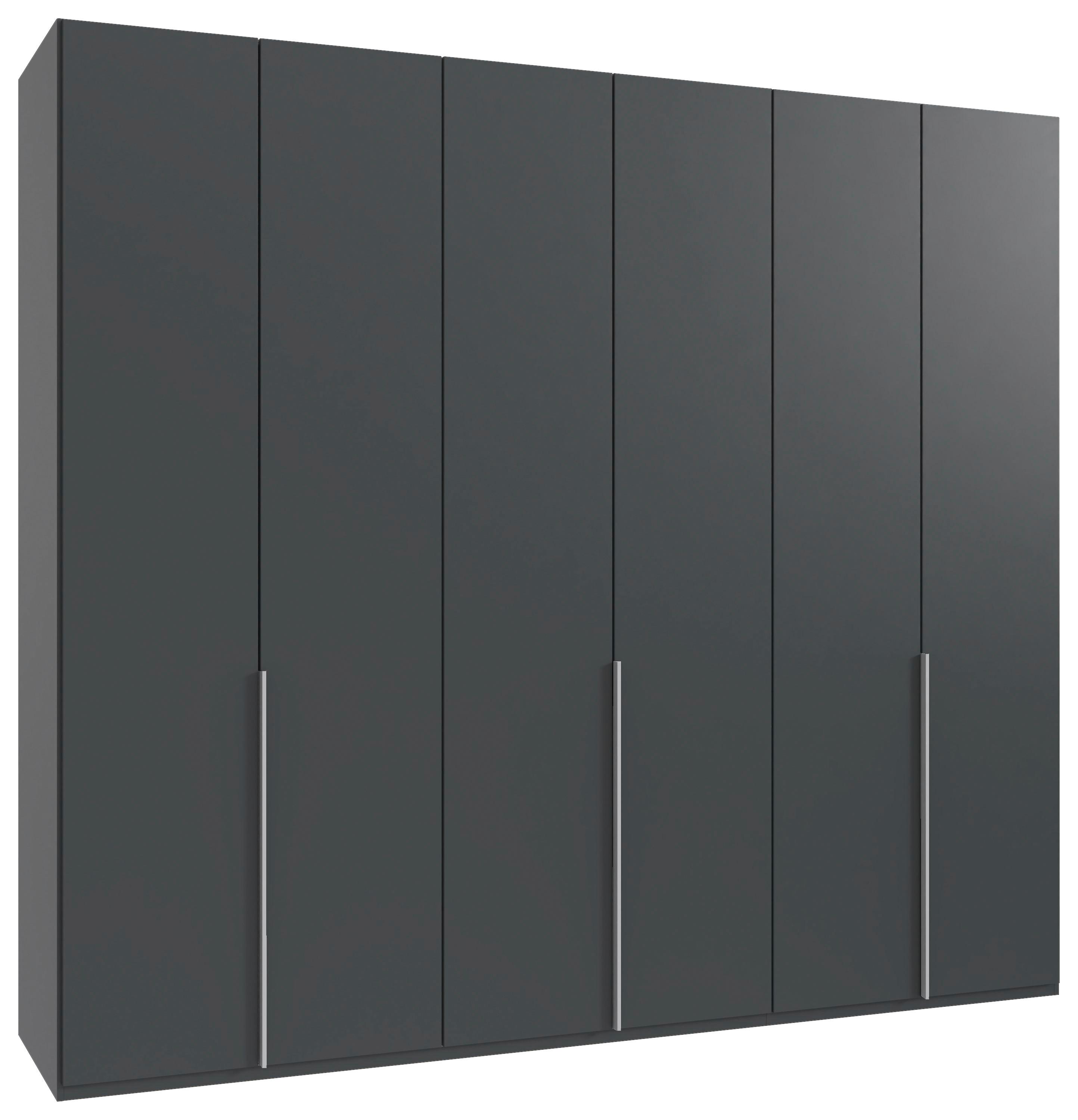 Drehtürenschrank New York Graphitfarben B:270cm - Graphitfarben, MODERN, Holzwerkstoff (270/236/58cm) - MID.YOU