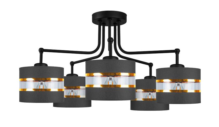 Hängeleuchte 35-06158 - Schwarz, Basics, Metall (72/72/34cm)
