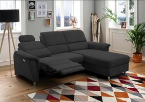 Mit motorischer Relaxfunktion Wohnlandschaft mit motorischer Relaxliege