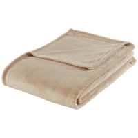 MĚKKÁ DEKA Michael XXL, 220/240cm - béžová, textil (220/240cm) - Modern Living