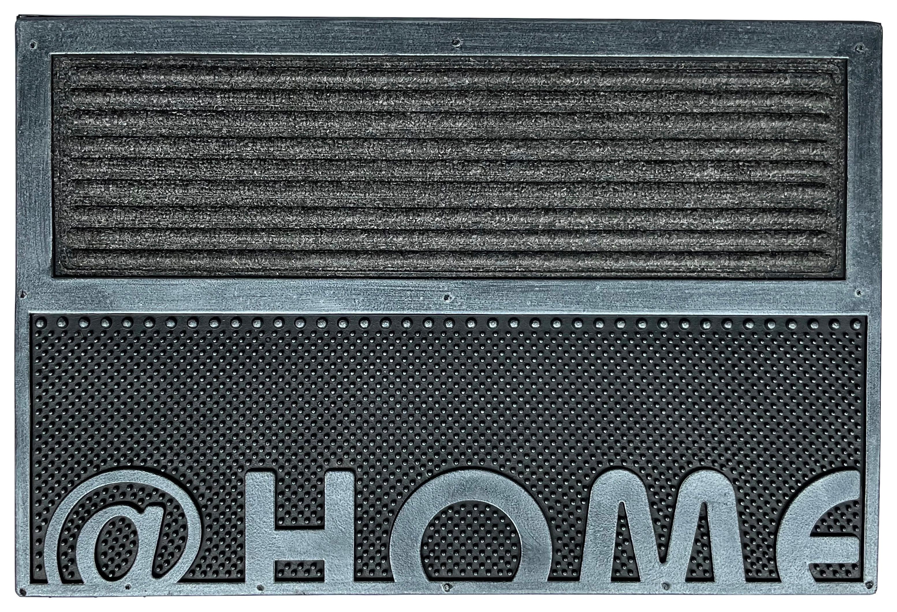 Lábtörlő Mimi - ezüstszínű, Modern, műanyag/természetes anyagok (40/60cm) - Ondega