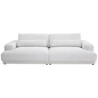 Bigsofa Savona Cord Creme, 260x111cm - Creme, Trend, Textil (260/77/111cm) - Luca Bessoni