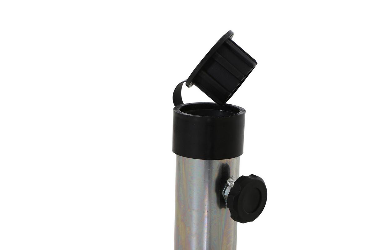 Sonnenschirmständer M35964 - Silberfarben, KONVENTIONELL, Metall (40/54/40cm) - Siena Garden