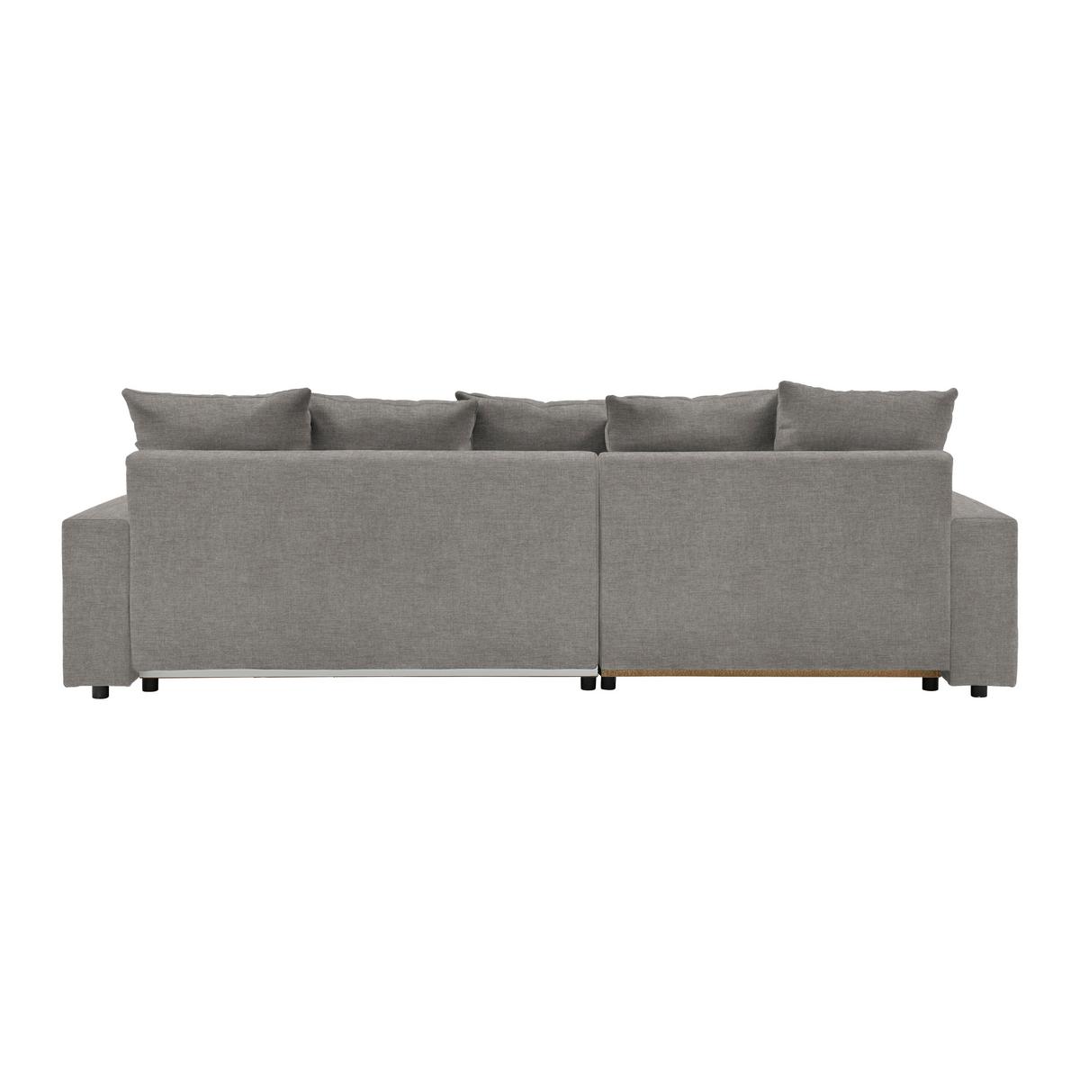 Rohová sedačka ALATRI, oboustr.,tmavě šedá,s polštáři - černá/zelená, Moderní, textil/plast (289/90/176cm) - Based
