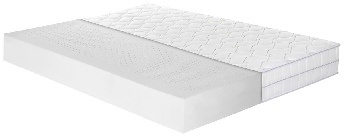 Kaltschaummatratze Dream Deluxe 140x200 cm H2+h3 H:12cm - Weiß, Basics, Textil (140/200cm) - P & B