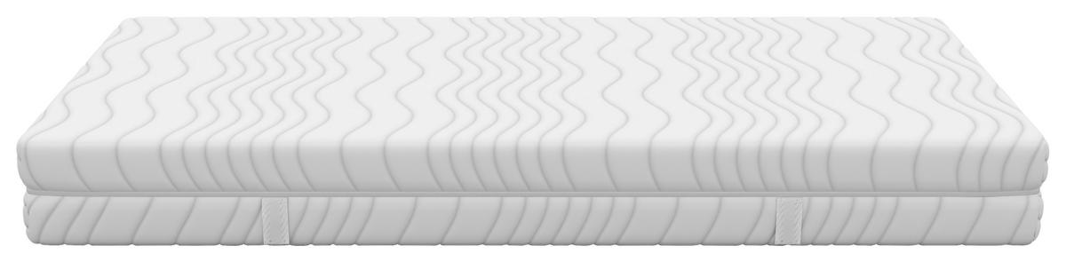 Komfortschaummatratze Cloudy 90x200 cm H2 H: 24 cm - Weiß, Textil (90/200cm) - Primatex Deluxe