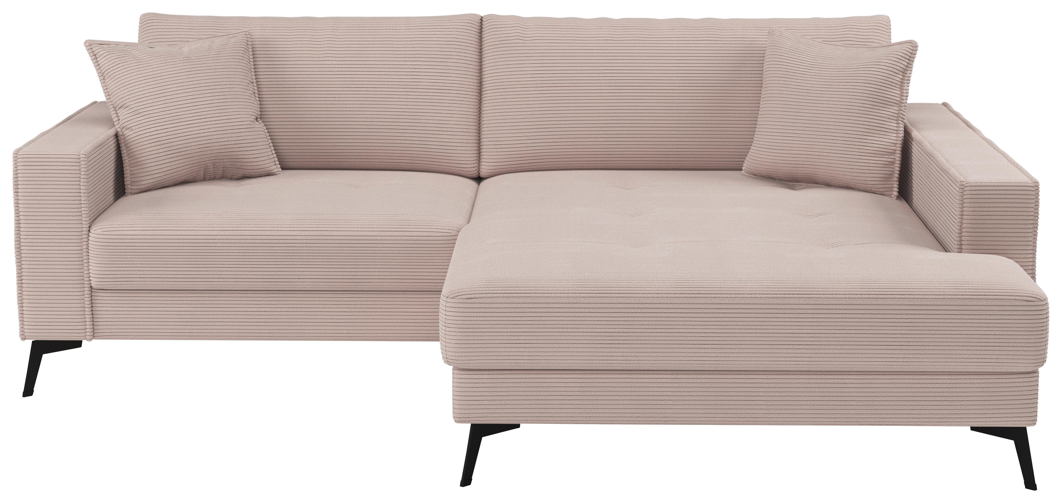 Ecksofa Ted Rosa S: 228x174 cm