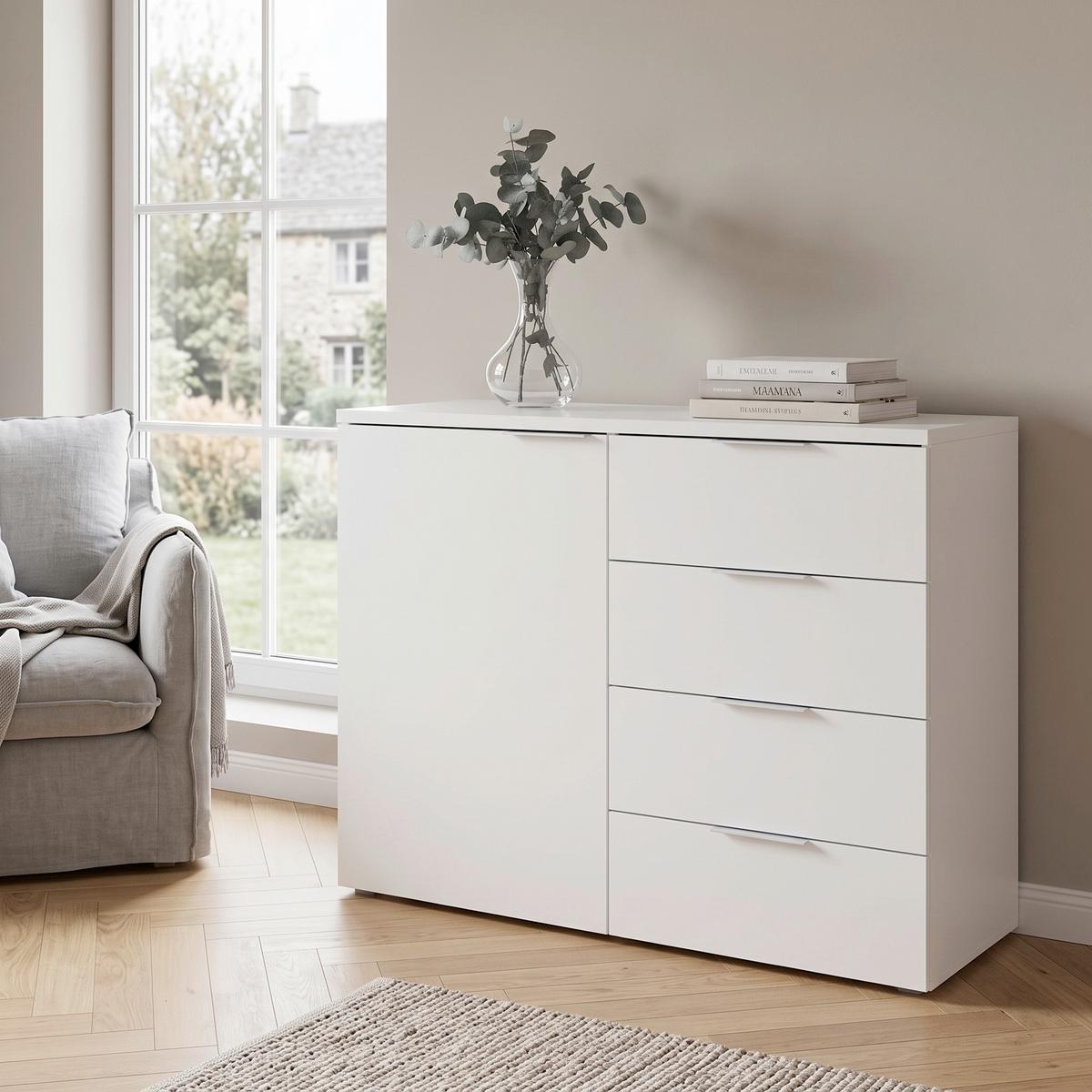 Kommode SPLIT in Weiß Dekor » online kaufen