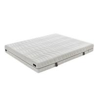 Taschenfederkernmatratze Royal Duo 120x200 cm H2/H3 H: 22 cm - Weiß, Basics, Textil (120/200cm) - Yatas