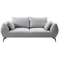 2-Sitzer-Sofa Cavo, Grau B: 208 cm - Schwarz/Grau, MODERN, Textil (208/86/118cm) - MID.YOU