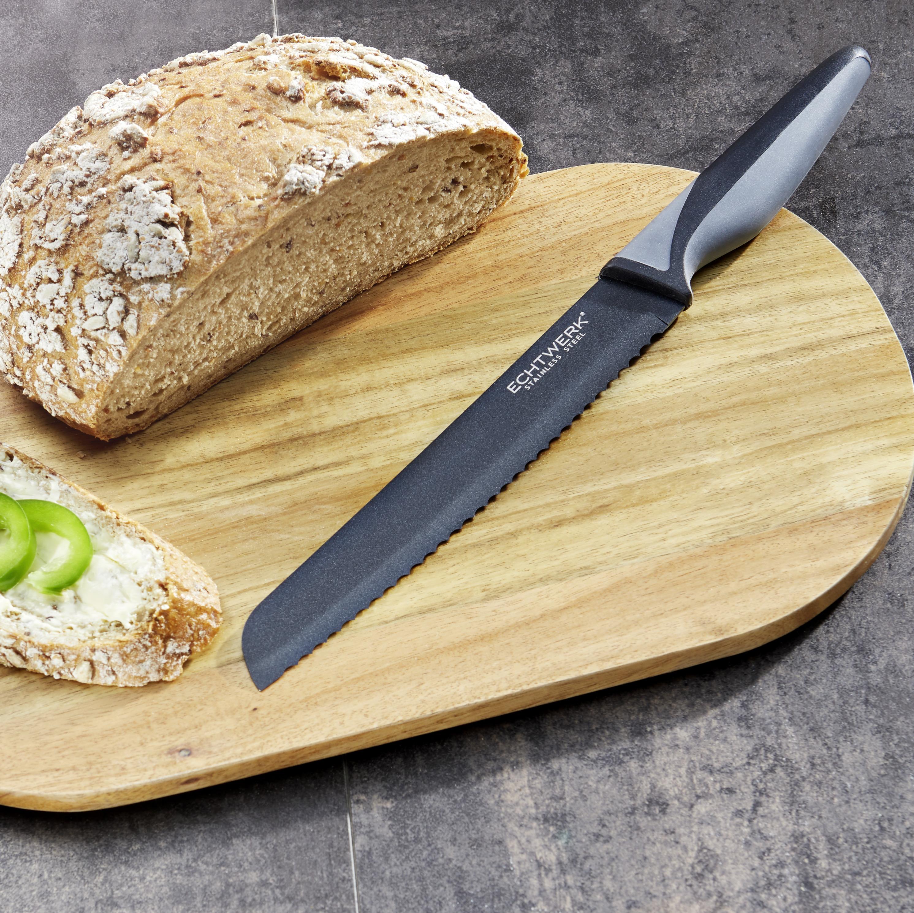 Brotmesser Echtwerk Blacksteel - MODERN, Metall (32,5cm) - Echtwerk