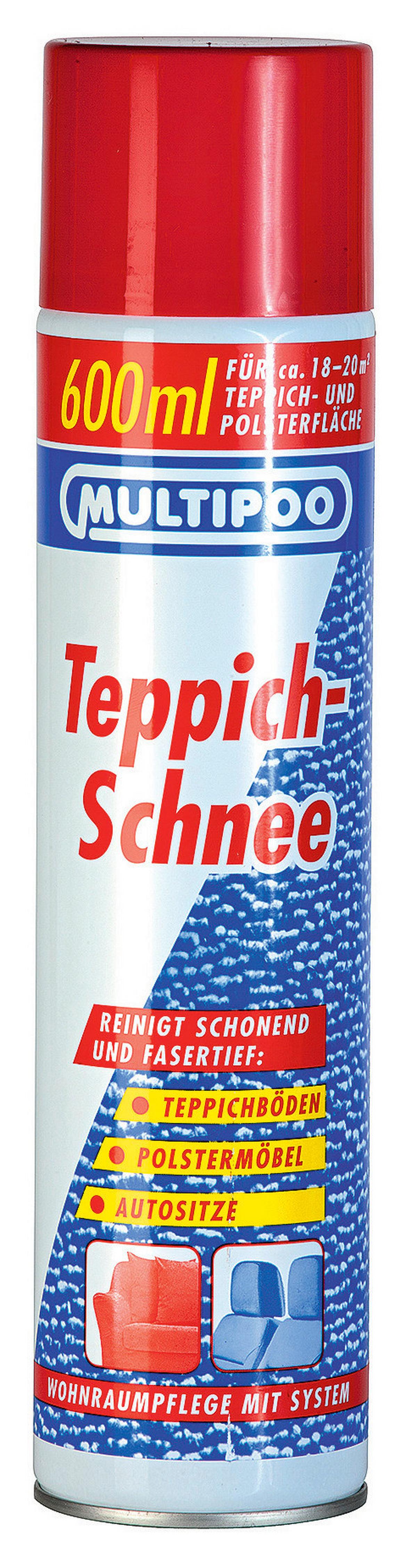 Teppichreiniger Multipoo Teppich-Schnee 600 ml - Basics (6,2/28,5/6,2cm)