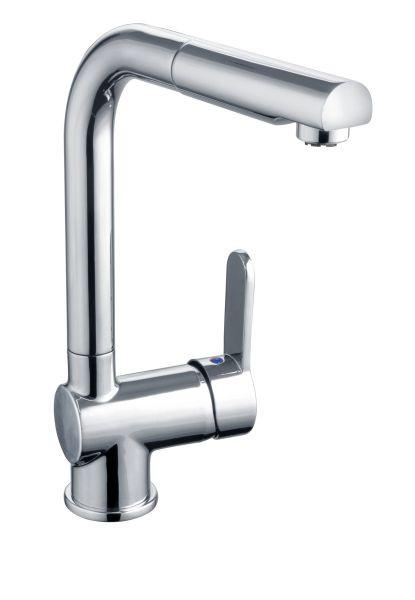 Spültischarmatur London - Chromfarben, LIFESTYLE, Metall (29,8cm)