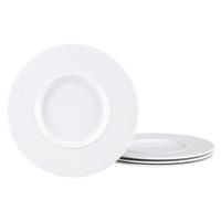 Gourmetteller Porzellan, weiß - Weiß, Basics, Keramik (30/2,5cm) - Creatable