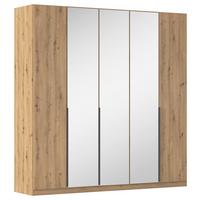 Drehtürenschrank Alabama Eiche Dekor B: 226 Cm - Eiche Artisan, MODERN, Holzwerkstoff (226/229/54cm) - Rauch Möbel