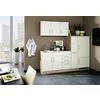 Küchenblock Toronto Creme B: 210 Cm - Eichefarben/Creme, MODERN, Holzwerkstoff (210cm) - Held