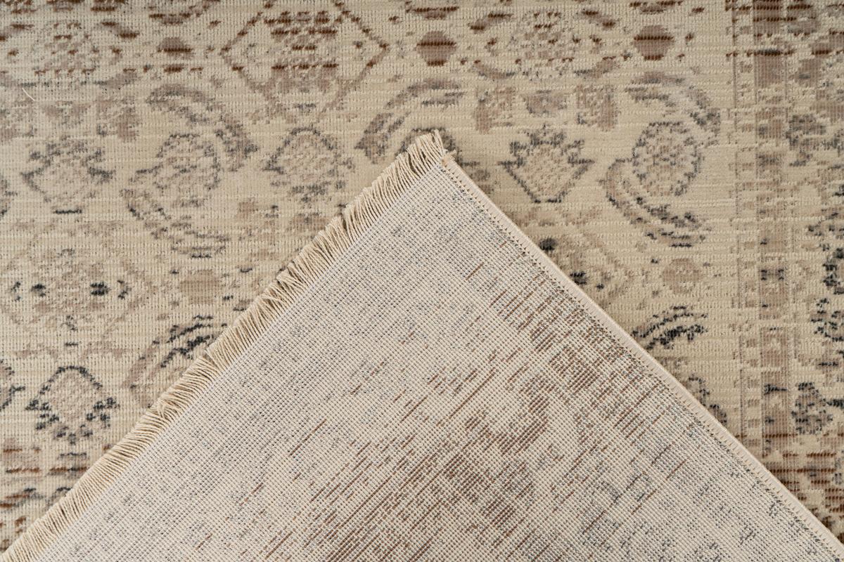 Orientteppich Charu 600 - Beige, KONVENTIONELL, Textil (80/150cm)