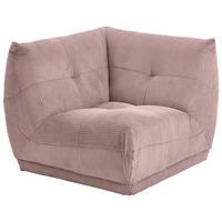 Modul Sofa Giselle Ecke B: 105 Cm Cord Altrosa - Altrosa, Trend, Textil (105/80/105cm) - Livetastic