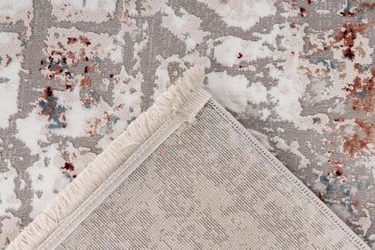 Webteppich Grau/Rosa 120x180 cm - Rosa/Grau, Design, Textil (120/180cm) - Kayoom