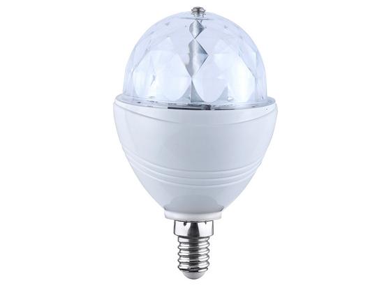 LED-dekoleuchtmittel Disco - Klar/Weiß, KONVENTIONELL, Kunststoff (8/8/15cm) LED-dekoleuchtmittel Disco - Klar/Weiß, KONVENTIONELL, Kunststoff (8/8/15cm)