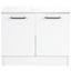 Waschbeckenunterschrank Verona - Weiß, KONVENTIONELL, Holzwerkstoff (65,4/54,3/33cm) Waschbeckenunterschrank Verona - Weiß, KONVENTIONELL, Holzwerkstoff (65,4/54,3/33cm)