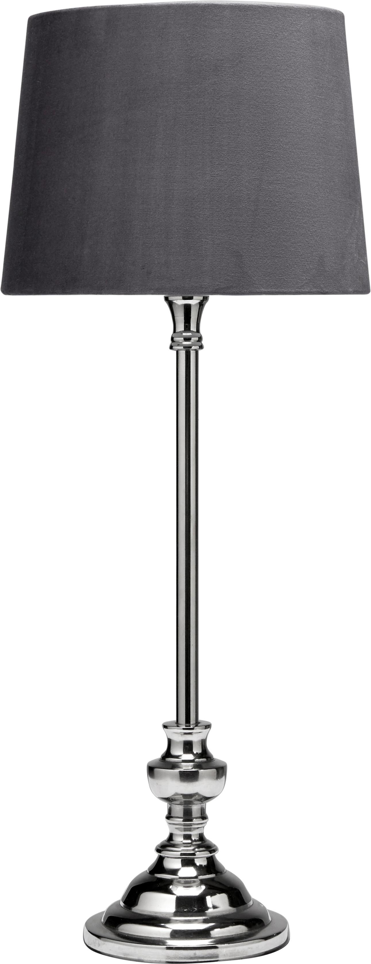 Tischleuchte 27258-425-311 Andrea - Silberfarben, KONVENTIONELL (25/25/70cm)