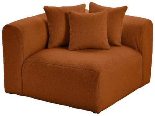 Modul Sofa Ecke B: 115 Cm Rostfarben - Rostfarben, Trend, Textil (115/70/115cm) - Livetastic