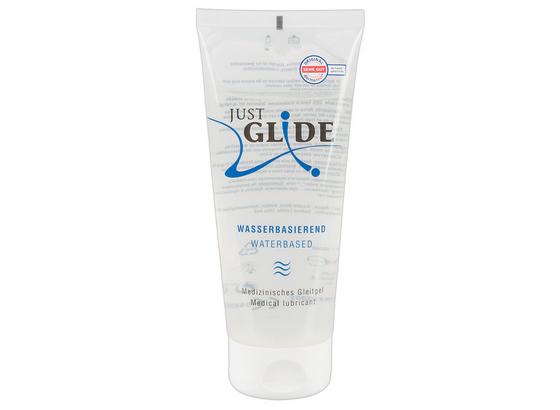 Gleitgel Just Glide Waterbased 200ml - Transparent, Basics, Kunststoff Gleitgel Just Glide Waterbased 200ml - Transparent, Basics, Kunststoff