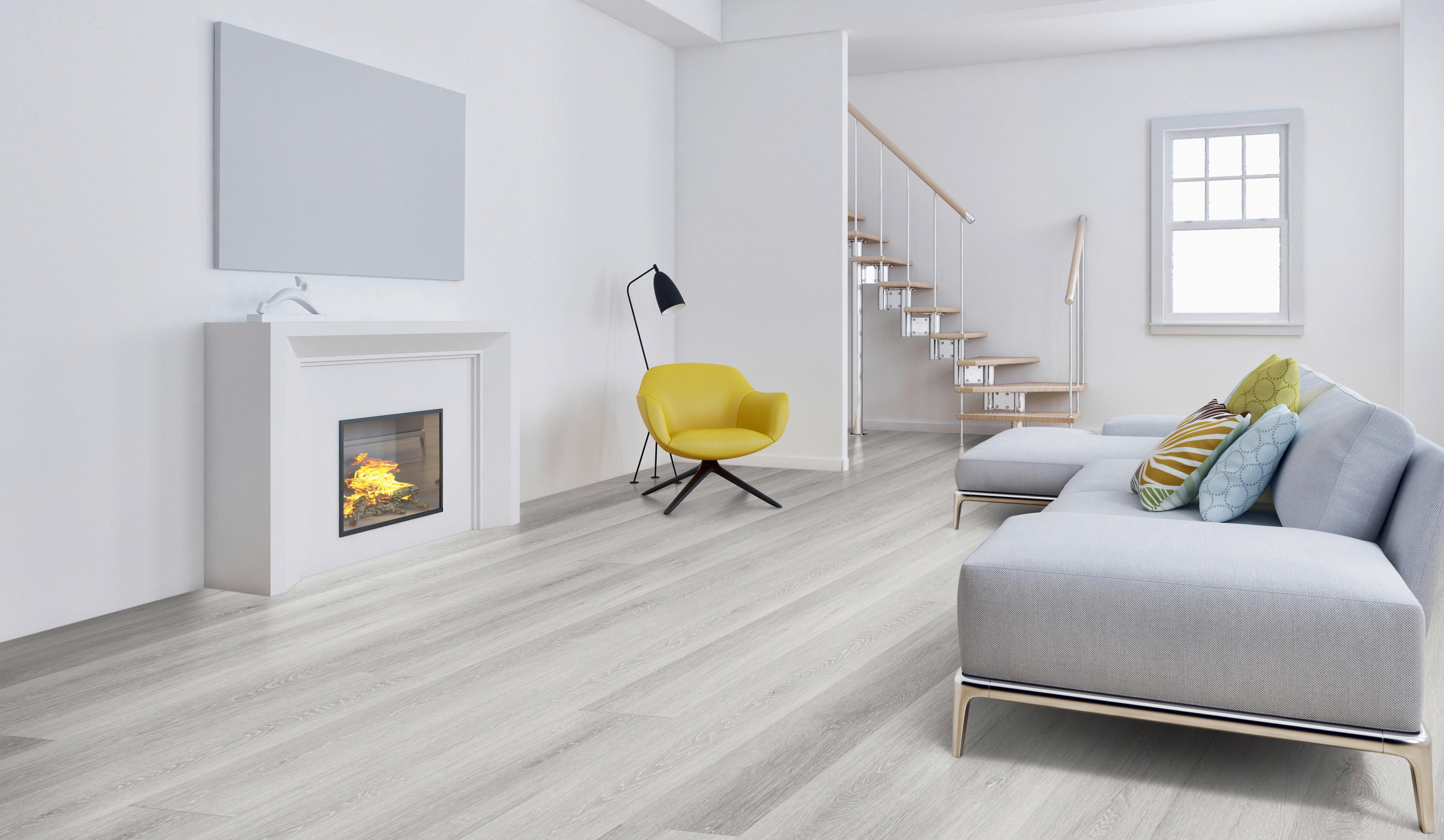 Vinylboden Eichefarbe Landhausdiele - Eichefarben, Basics, Kunststoff (18,3/122/0,5cm)