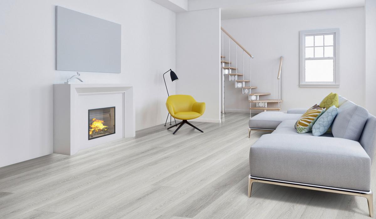 Vinylboden Eichefarbe Landhausdiele - Eichefarben, Basics, Kunststoff (18,3/122/0,5cm)
