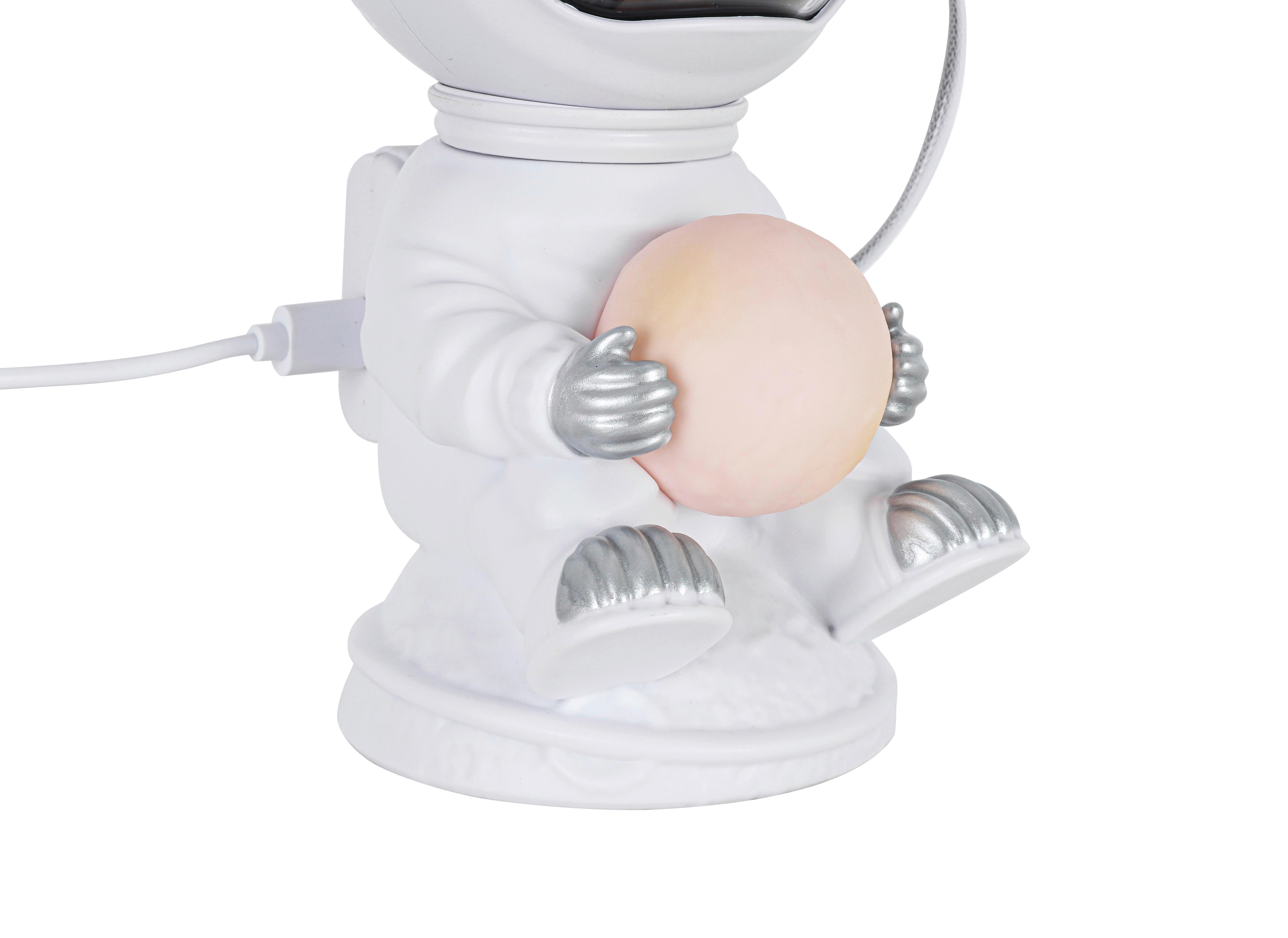 Led Díszlámpa Alias - fehér, Design, műanyag (12,5/11,5/20,5cm) - BUNINO