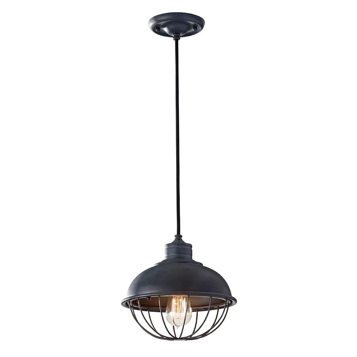 Hängeleuchte Fe-Urbanrwl-P-B - Dunkelgrau, Basics, Metall (25.4/29cm) - Elstead Lighting