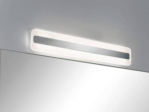 LED-Deckenleuchte 70463 L: 60 cm 1-Flammig - Chromfarben/Weiß, Basics, Metall (60/10cm) - Paulmann