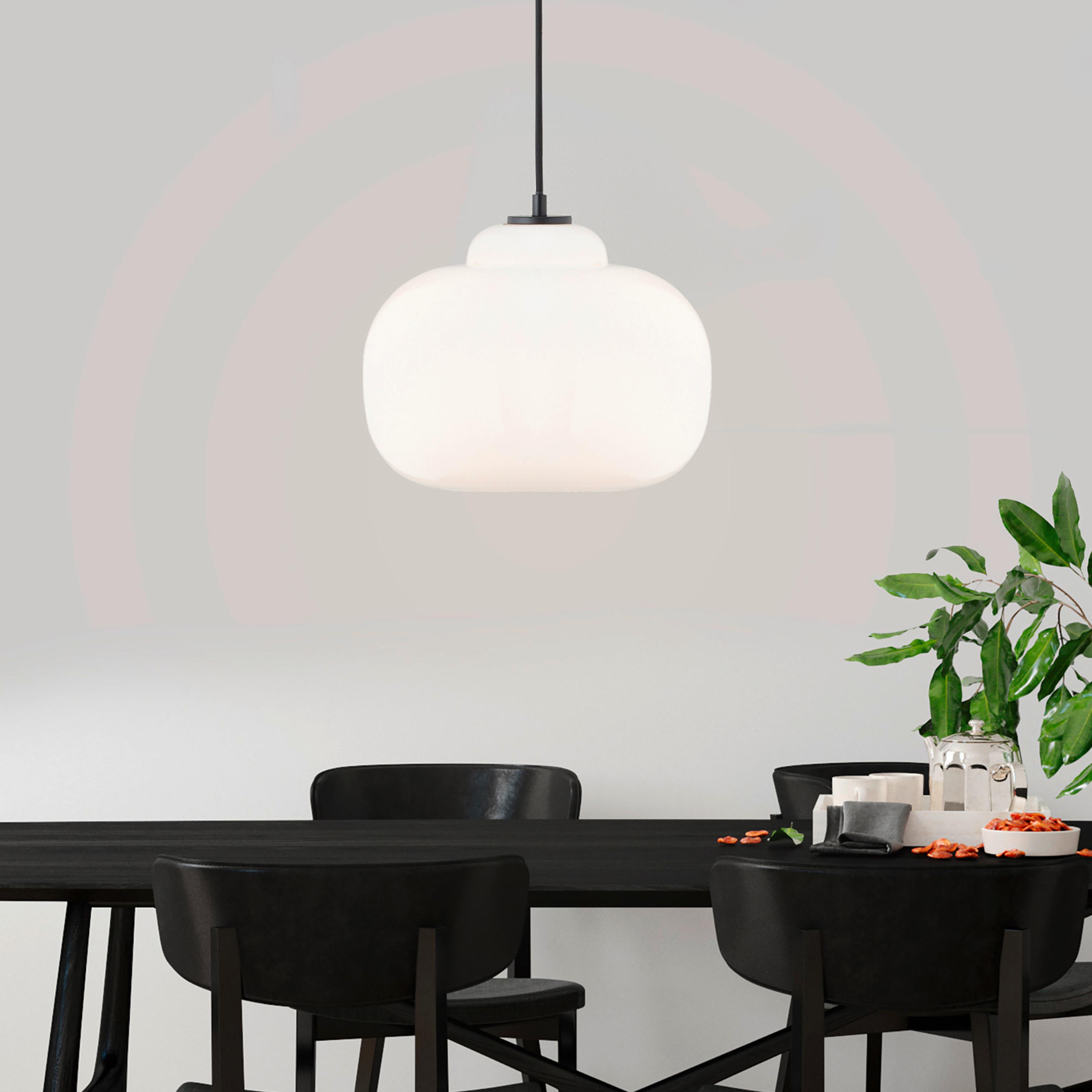 Pendelleuchte 99860/05 Blop - Weiß, Design, Glas/Metall (30/128,5cm) - Brilliant