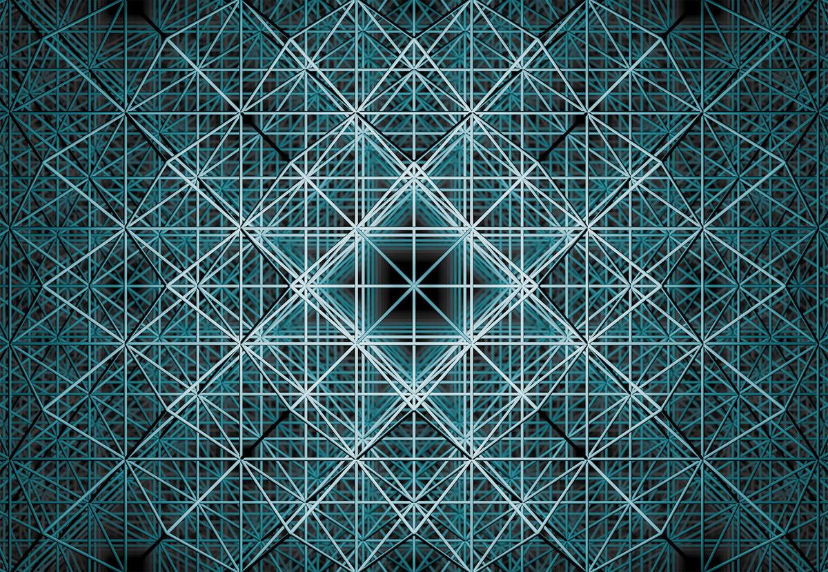 Vliestapete Matrix - Design (368/248cm)