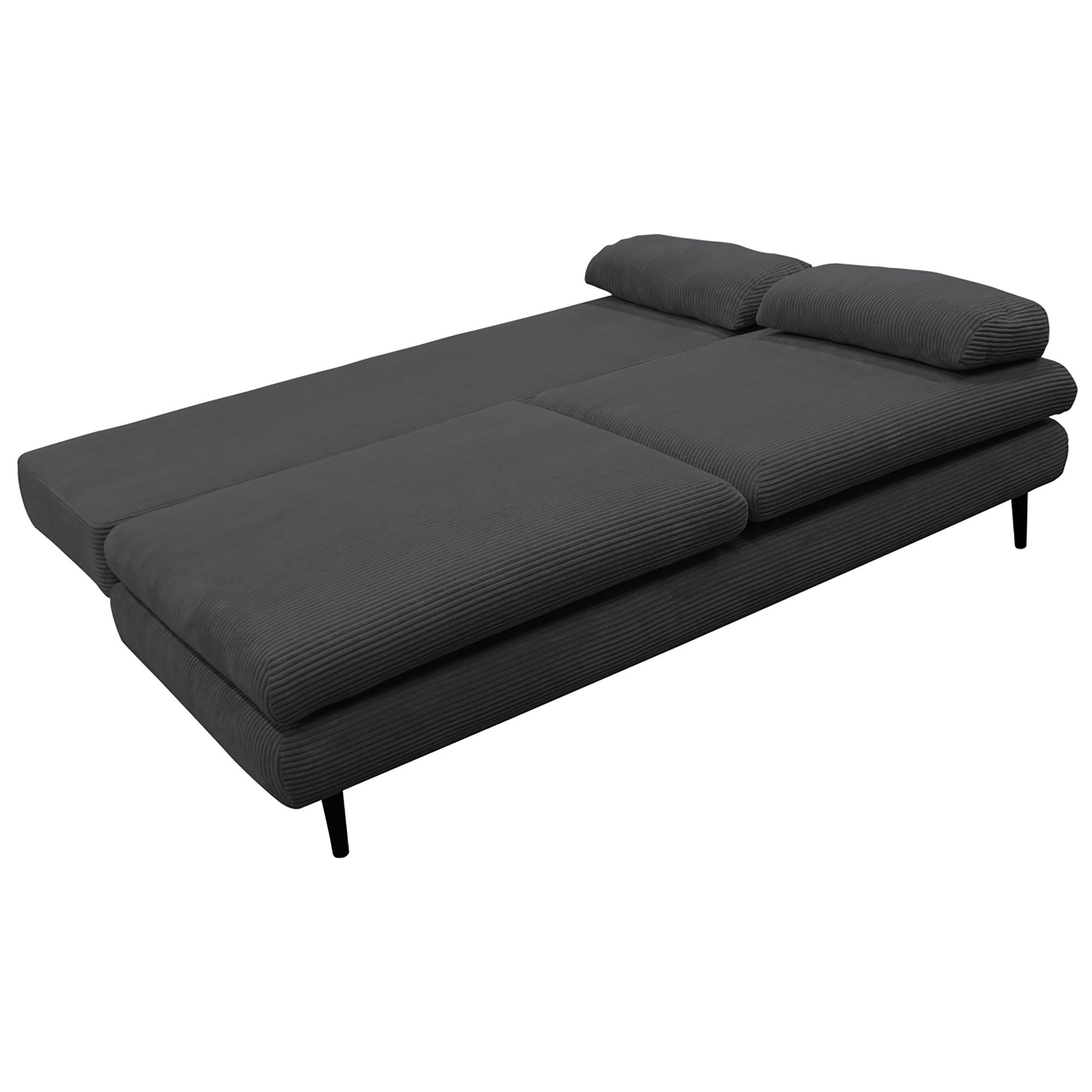 Schlafsofa mit integrierten Bettkasten