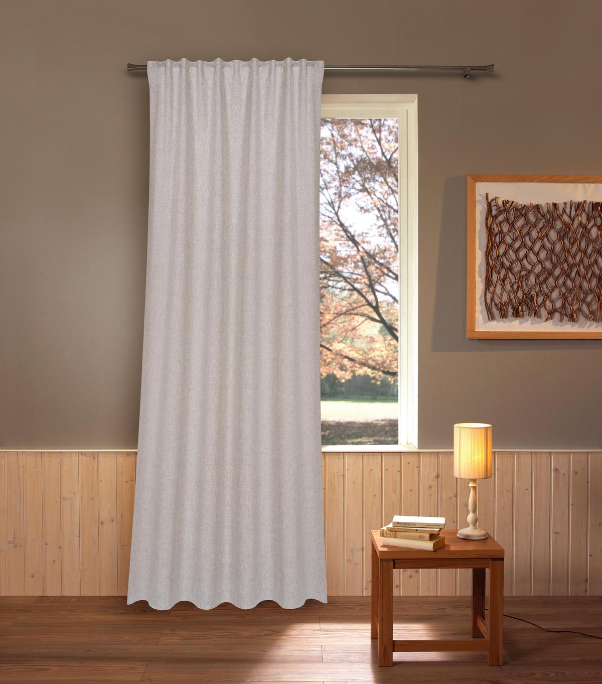 VERDUNKELUNGSVORHANG SUSANNA - Beige, ROMANTIK / LANDHAUS, Textil (140/245cm) - James Wood