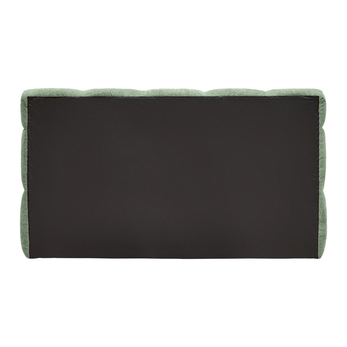 Čalúnená posteľ MONTE 120x200, zelená - čierna/zelená, Konventionell, textil/plast (120/200cm) - Based