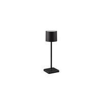Akku-Tischleuchte R54096132 Fernandez - Schwarz, KONVENTIONELL, Kunststoff (12,5/38cm)