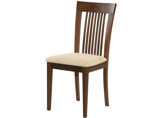 Étkezőszék Wal - Diófa, konvencionális, Fa/Textil (46/95/54cm) Étkezőszék Wal - Diófa, konvencionális, Fa/Textil (46/95/54cm)