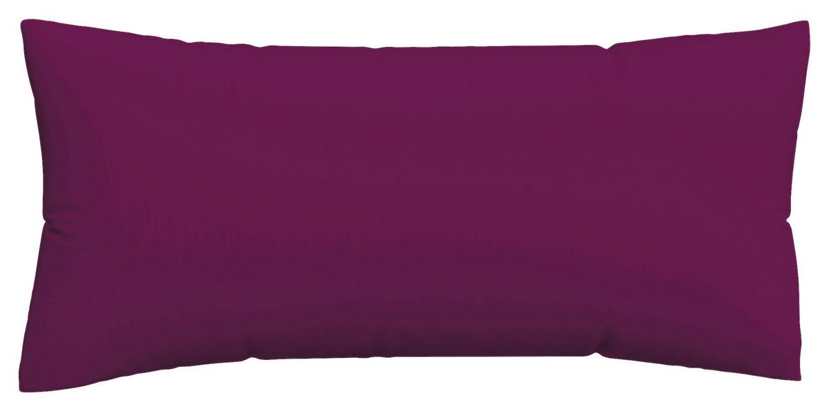 Kopfpolsterbezug Woven Satin - Violett, Basics, Textil (40/80cm) - Schlafgut