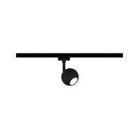 Schienensystem-Strahler 96989 Urail Tup - Schwarz, Design, Metall (8,0/15,9cm) - Paulmann