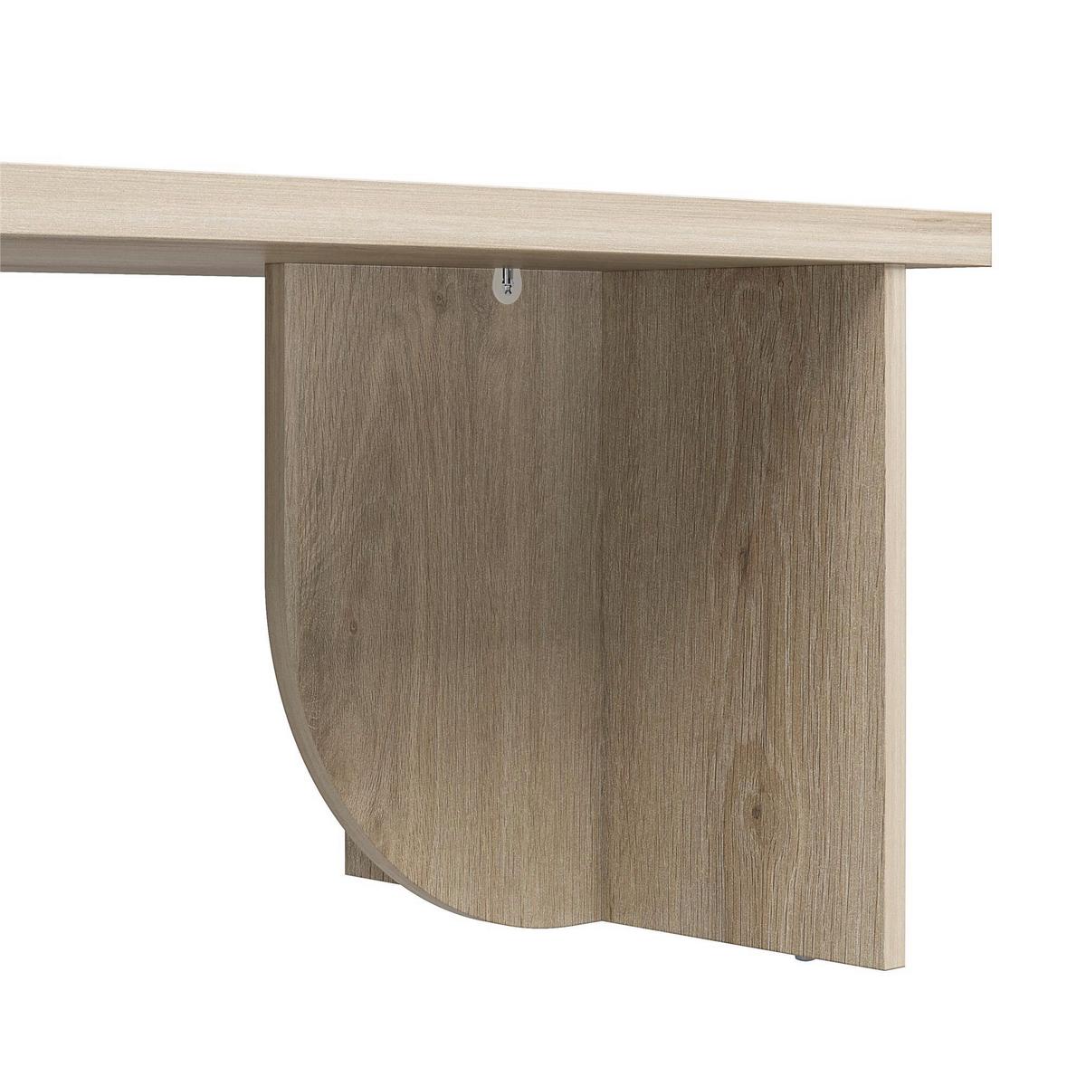 Couchtisch Voler Eichefarben 43 Cm - Eichefarben, Design, Holzwerkstoff (106/43/48cm) - MID.YOU