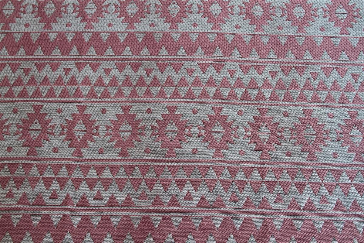 Flachwebteppich Pink, Ca. 120x170 Cm - Pink, Design, Textil (120/170cm) - Kayoom