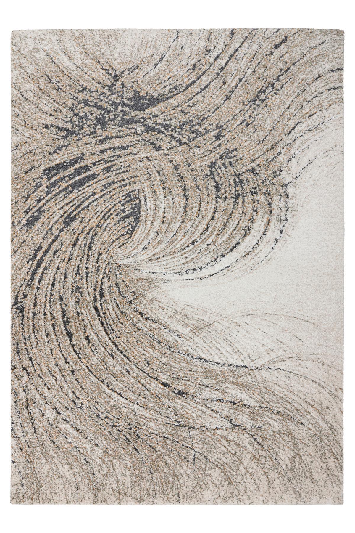 Webteppich My Bologna 462 Green 140 X 200 - Grau/Grün, Design, Kunststoff/Textil (140/200cm) - Obsession